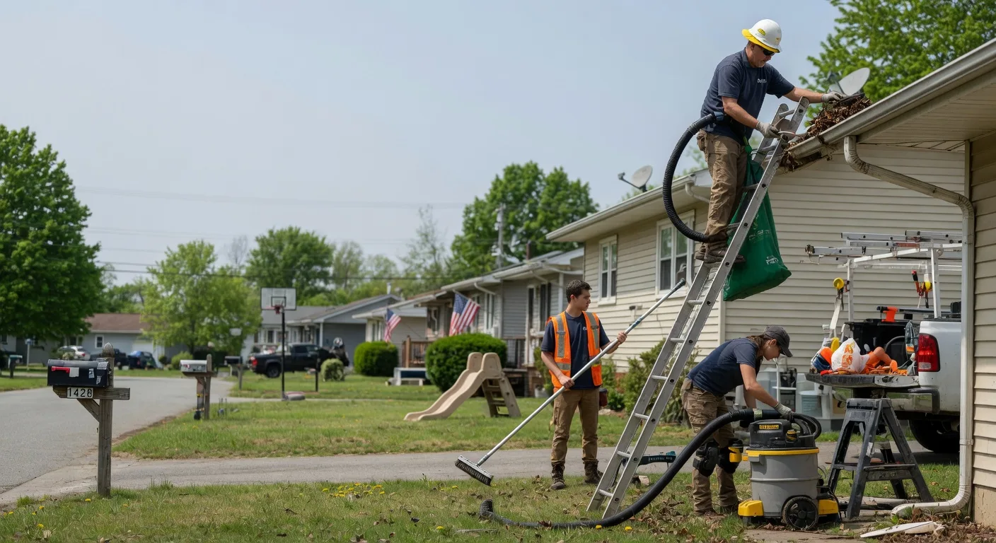 Gutter Installation in Spanishburg, WV near me